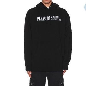 NEW LLC Hoodie in Black Pleasures Size: XL